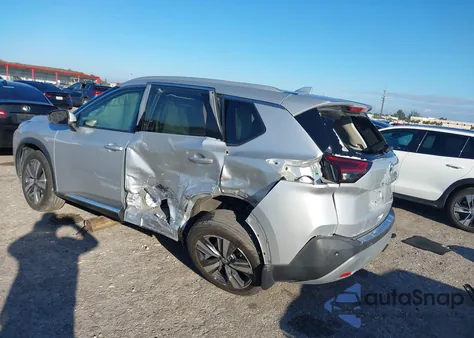 2021 Nissan Rogue Sl Fwd из США, поврежденный, VIN 5N1AT3CAXMC758137